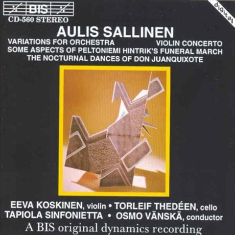 Aulis Sallinen - Variations For Orchestra / Violin Concerto / Some Aspects Of Peltoniemi Hintrik's Funeral March / The Nocturnal Dances Of Don Juanquixote