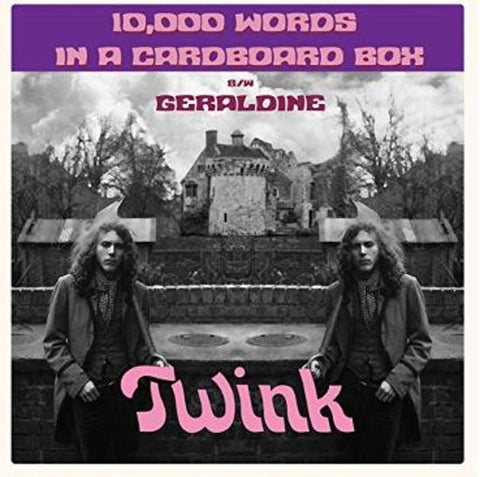 Twink, Zion De Gallier - 10,000 Words In A Cardboard Box / Geraldine