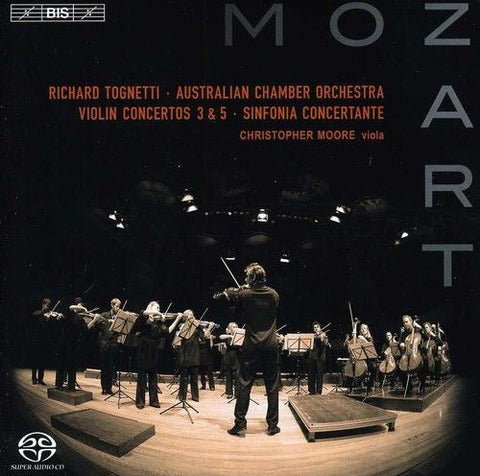 Mozart - Richard Tognetti, Australian Chamber Orchestra, Christopher Moore - Violin Concertos 3 & 5 · Sinfonia Concertante