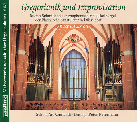 Stefan Schmidt - Gregorianik Und Improvisation. Puer Natus Est