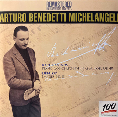 Arturo Benedetti Michelangeli, Sergei Vasilyevich Rachmaninoff, Debussy - Piano Concerto Nº4 In G Minor, Op. 40 / Images I & II