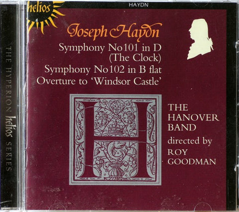 Joseph Haydn, Hanover Band, Roy Goodman - Symphonies Nos 101 ('The Clock'), 102, Overture To  'Windsor Castle'