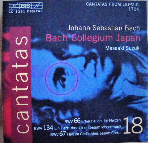 Johann Sebastian Bach, Bach Collegium Japan, Masaaki Suzuki - Cantatas Vol.18