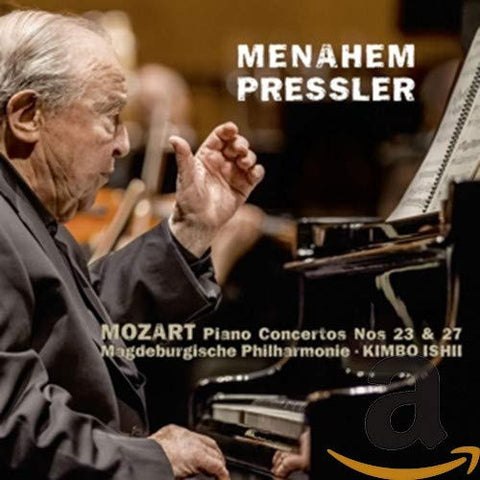 Menahem Pressler, Mozart, Magdeburgische Philharmonie, Kimbo Ishii - Piano Concertos No. 23 & 27
