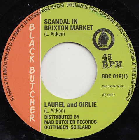 Laurel And Girlie - Scandal In Brixton Market / Soul Jerker
