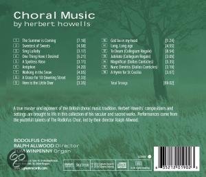 Johann Ernst Eberlin - The Rodolfus Choir, Ralph Allwood, Christopher Whitton - Sacred Choral Music