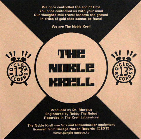 The Noble Krell - The Velvet You / Not the Sun