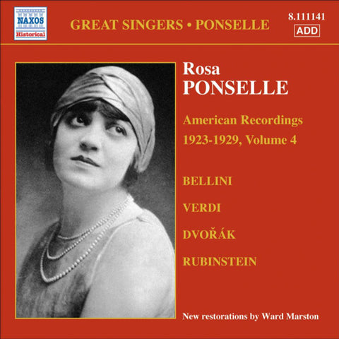 Rosa Ponselle - American Recordings 1923 - 1929, Volume 4