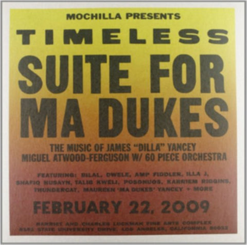 Miguel Atwood-Ferguson - Mochilla Presents Timeless: Suite For Ma Dukes - The Music Of James 