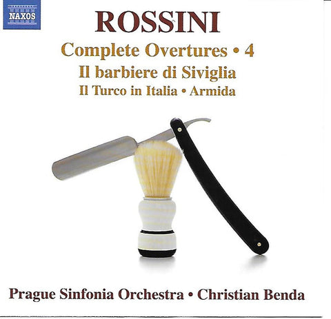 Christian Benda, Prague Sinfonia Orchestra - Rossini Complete Overtures - 4 Il Barbiere Di Siviglia, Il Turco In Italia - Armida