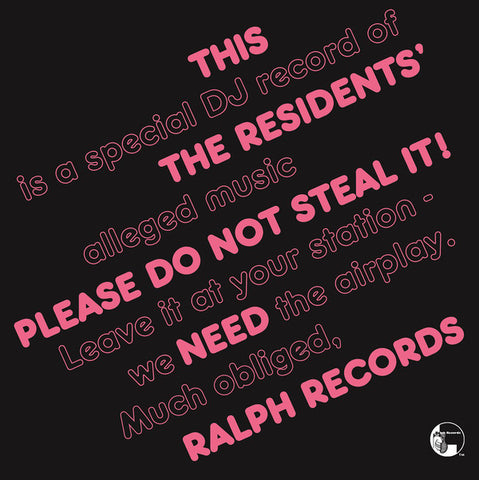 The Residents, - Please Do Not Steal It!