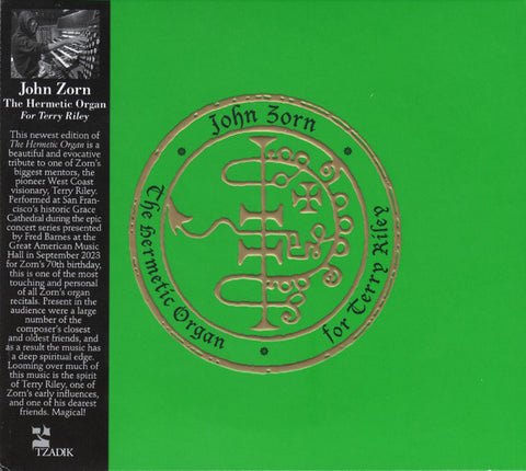 John Zorn - The Hermetic Organ Vol. 11 - For Terry Riley