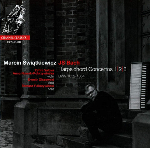 Marcin Świątkiewicz, JS Bach - Zefira Valova, Anna Nowak-Pokrzywińska, Dymitr Olszewski, Tomasz Pokrzywiński - Harpsichord Concertos 1|2|3 BWV 1052-1054