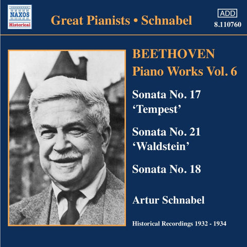 Artur Schnabel / Beethoven - Piano Works Vol. 6