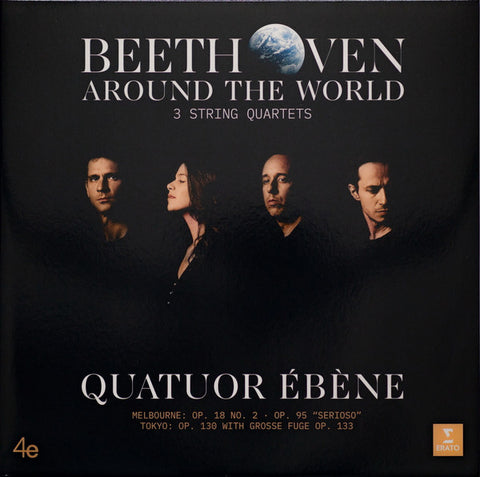 Beethoven, Quatuor Ébène - Around The World (3 String Quartets)