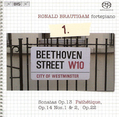 Ludwig van Beethoven - Ronald Brautigam - Complete Works For Solo Piano, Volume 1 - Sonatas Op. 13 Pathétique, Op. 14 Nos. 1 & 2, Op. 22
