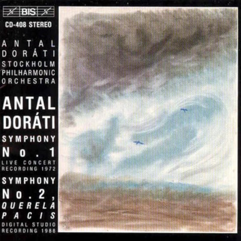 Antal Dorati, Stockholm Philharmonic Orchestra - Symphony No. 1 / Symphony No. 2 