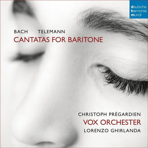 Bach, Telemann, Christoph Prégardien, Vox Orchester, Lorenzo Ghirlanda - Cantatas For Baritone