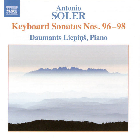 Antonio Soler, Daumants Liepiņš - Keyboard Sonatas Nos. 96 – 98