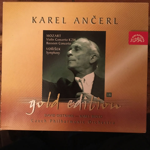 Karel Ančerl, Mozart, Voříšek - Mozart: Violin Concerto K 216, Bassoon Concerto / Voříšek: Symphony