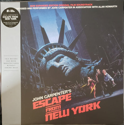 John Carpenter In Association With Alan Howarth - John Carpenter's Escape From New York (New Expanded Edition Original Film Soundtrack)