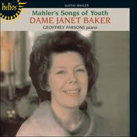 Mahler - Dame Janet Baker, Geoffrey Parsons - Mahler's Songs Of Youth