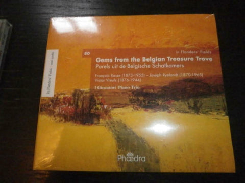 I Giocatori Piano Trio - Gems From The Belgian Treasure Trove. Parels Uit De Belgische Schatkamers