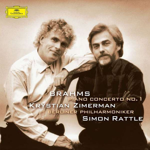 Johannes Brahms, Krystian Zimerman, Sir Simon Rattle, Berliner Philharmoniker - Piano Concerto N.1