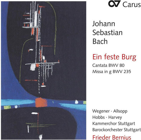 Johann Sebastian Bach, Wegener, Allsopp, Hobbs, Harvey, Kammerchor Stuttgart, Barockorchester Stuttgart, Frieder Bernius - Ein Feste Burg: Cantata BWV 80; Miss In G, BWV 235