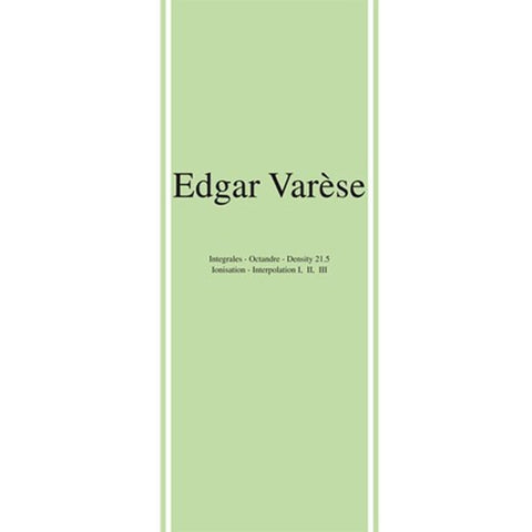 Edgar Varèse - Early Works