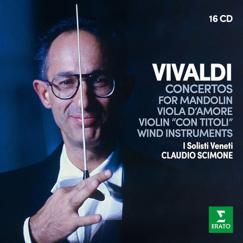 Vivaldi - I Solisti Veneti, Claudio Scimone - Concertos For Mandolin, Viola D'amore, Violin 