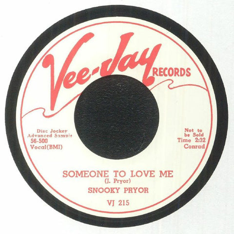 Snooky Pryor - Someone To Love Me / Judgment Day