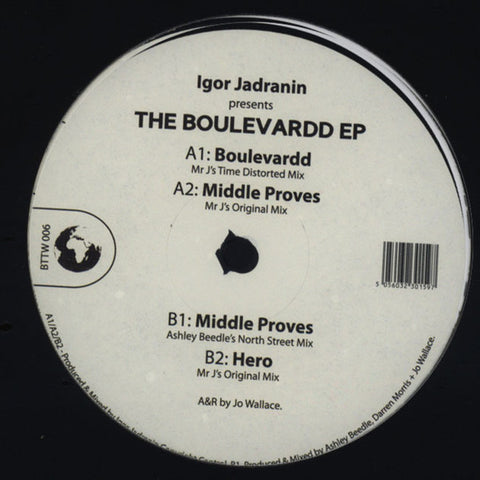 Igor Jadranin - The Boulevardd EP
