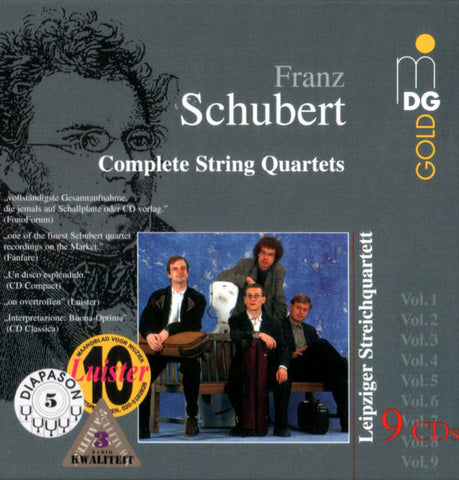 Franz Schubert - Leipziger Streichquartett - Complete String Quartets