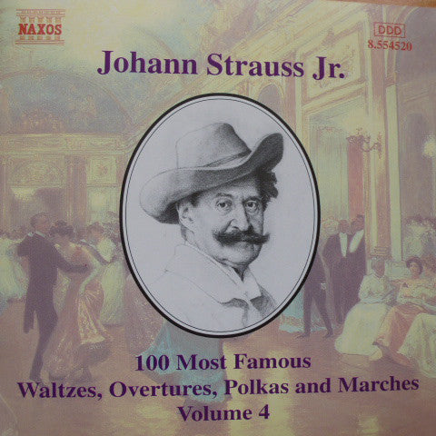 Johann Strauss Jr. - 100 Most Famous Waltzes, Overtures, Polkas And Marches Volume 4