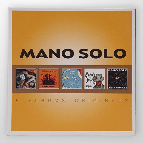 Mano Solo - 5 albums originaux