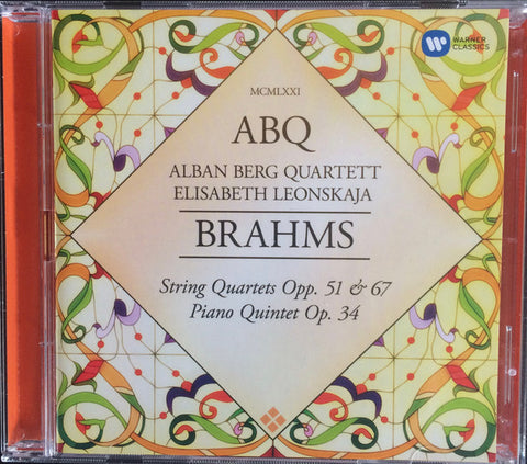 Johannes Brahms, Alban Berg Quartett, Elisabeth Leonskaja - String Quartets Opp.51 & 67, Piano Quintet Op.34.