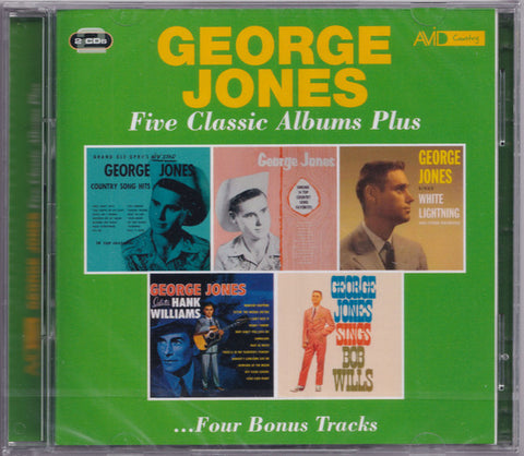 George Jones - Five Classic Albums Plus Four Bonus Tracks