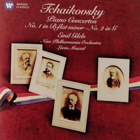 Tchaikovsky, Emil Gilels, New Philharmonia Orchestra, Lorin Maazel - Piano Concertos No. 1 In B Flat Minor - No. 2 In G