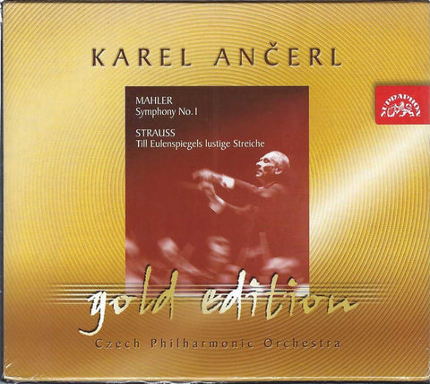 Karel Ančerl, Czech Philharmonic Orchestra : Mahler / Strauss - Symphony No. 1 / Till Eulenspiegels Lustige Streiche