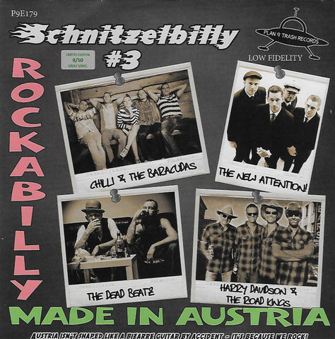 Chilli & The Baracudas, The New Attention, The Dead Beatz, Harry Davidson & The Road Kings - Schnitzelbilly #3 - Rockabilly made in Austria