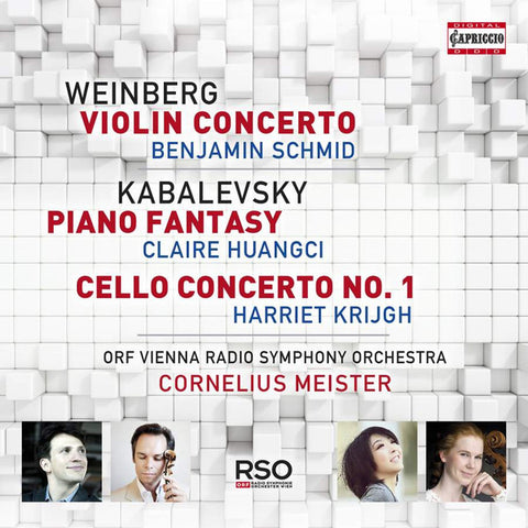Weinberg, Kabalevsky - Benjamin Schmid, Claire Huangci, Harriet Krijgh, ORF Vienna Radio Symphony Orchestra, Cornelius Meister - Concertos