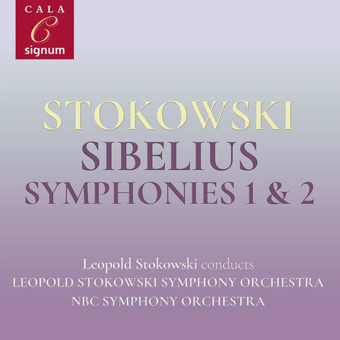 Stokowski, Sibelius, His Symphony Orchestra, NBC Symphony Orchestra - Symphonies 1 & 2