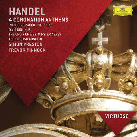 Handel - The Choir Of Westminster Abbey, The English Concert, Simon Preston, Trevor Pinnock - 4 Coronation Anthems