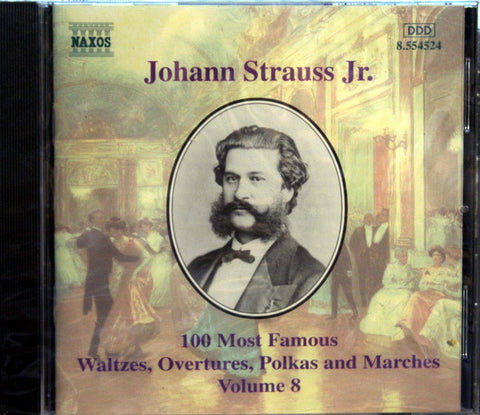 Johann Strauss Jr. - 100 Most Famous Waltzes, Overtures, Polkas And Marches Volume 8