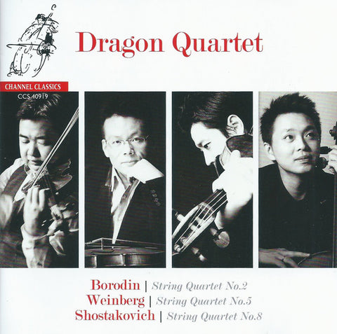 Dragon Quartet, Borodin, Weinberg, Shostakovich - String Quartet No.2 - String Quartet No.5 - String Quartet No.8