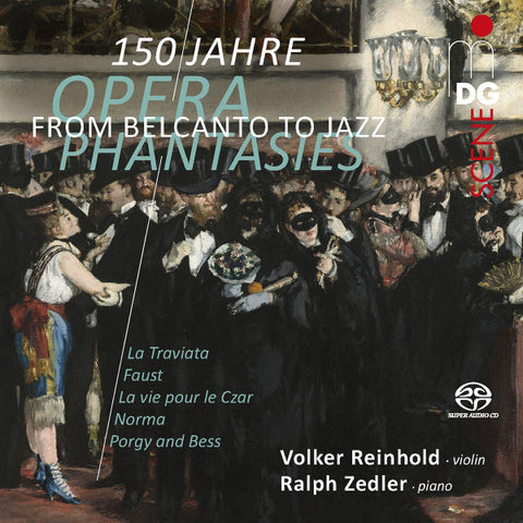 Volker Reinhold, Ralph Zedler - From Belcanto To Jazz: Opera Phantasies 150 Jahre