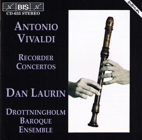 Antonio Vivaldi, Dan Laurin, Drottningholm Baroque Ensemble - Recorder Concertos