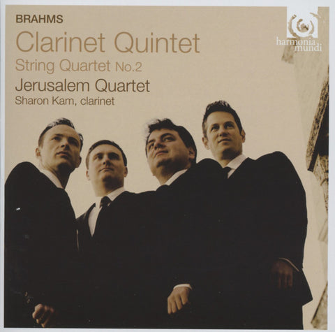 Brahms - Jerusalem Quartet, Sharon Kam - Clarinet Quintet / String Quartet No.2