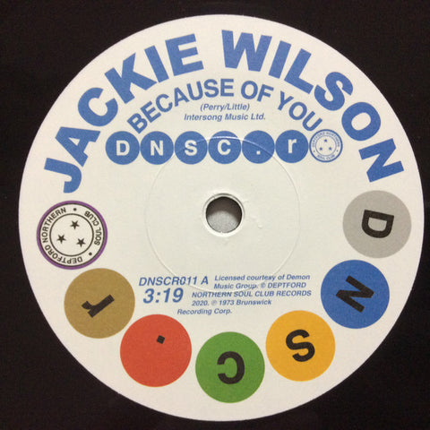 Jackie Wilson / Doris & Kelley - Because Of You / You Don’t Have To Worry